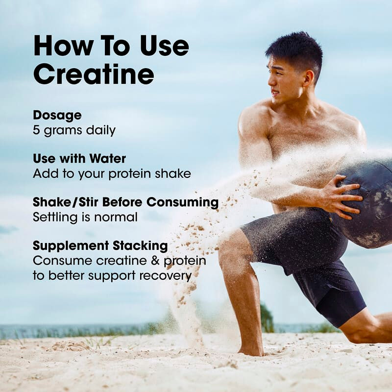 Optimum Nutrition, Micronized Creatine Powder, Unflavored, 1.32 lb (600 g)