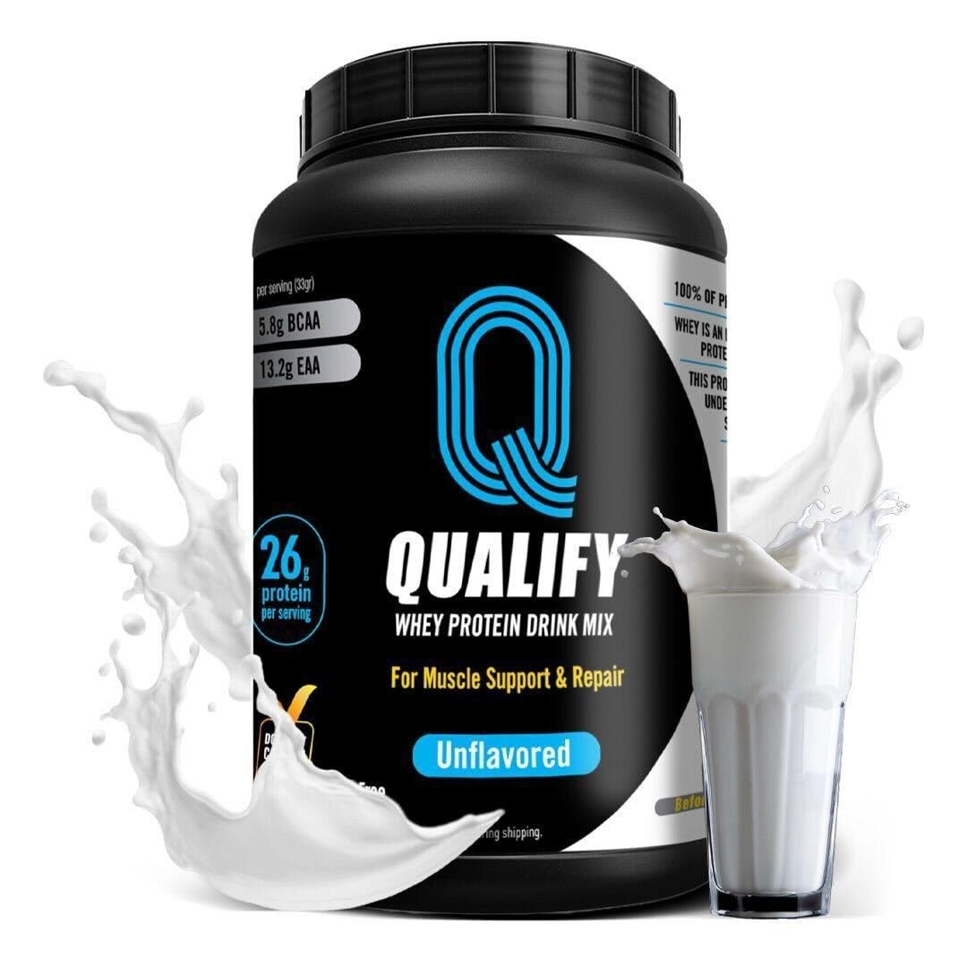 Unflavored Whey Protein Powder. Post Workout Recovery Drink, Gluten & Sugar F…