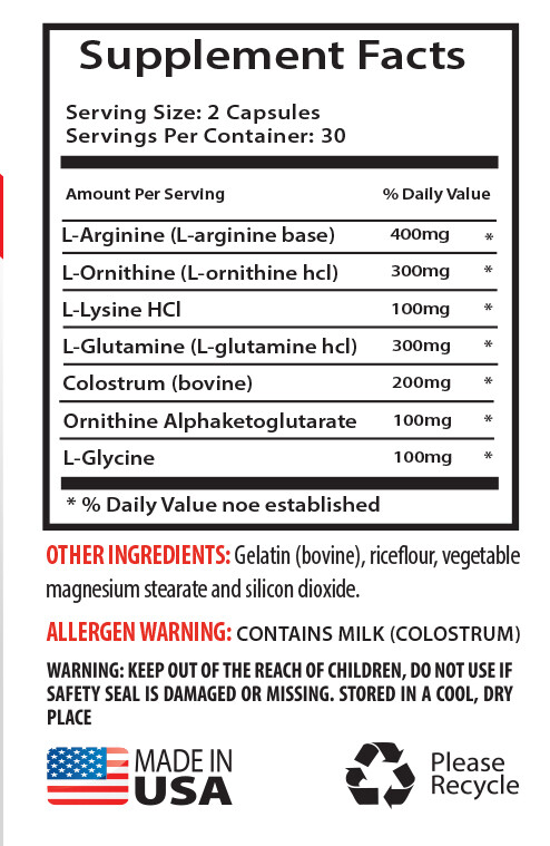 male pills for gym MUSCLE BUILDER XXL – L-arginine Pills 3 Bottles 180 Capsules