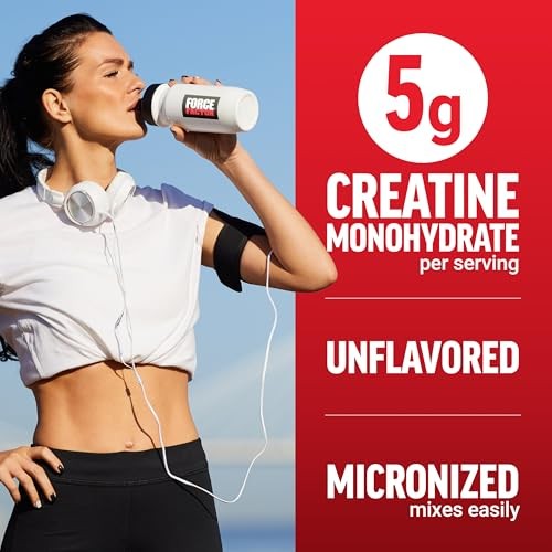 Creatine Monohydrate Powder 5g 200 Servings Unflavored Micronized