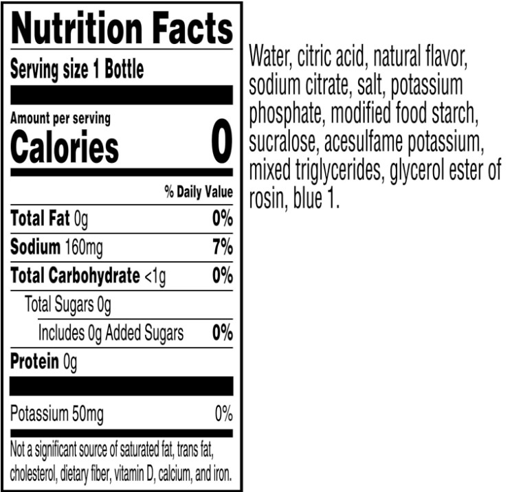 Gatorade Zero Sports Drink, Cool Blue, 12oz Bottles (12 Pack)