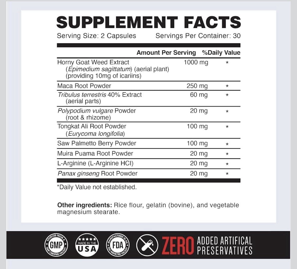 Major Load Testosterone Booster for Men – Testosterone Supplement with Horny …