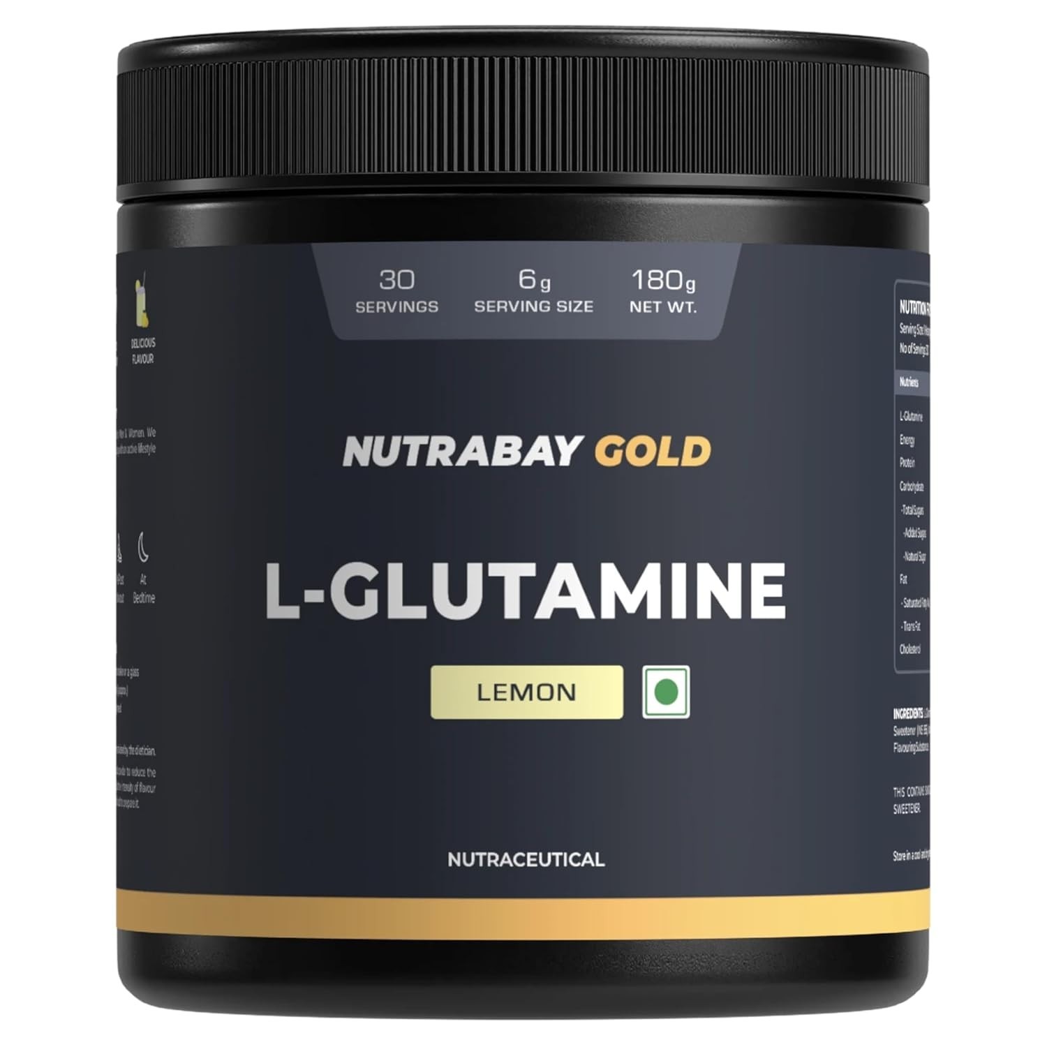 L-Glutamine Powder – Post Workout Amino Acid for Muscle Growth & Recovery