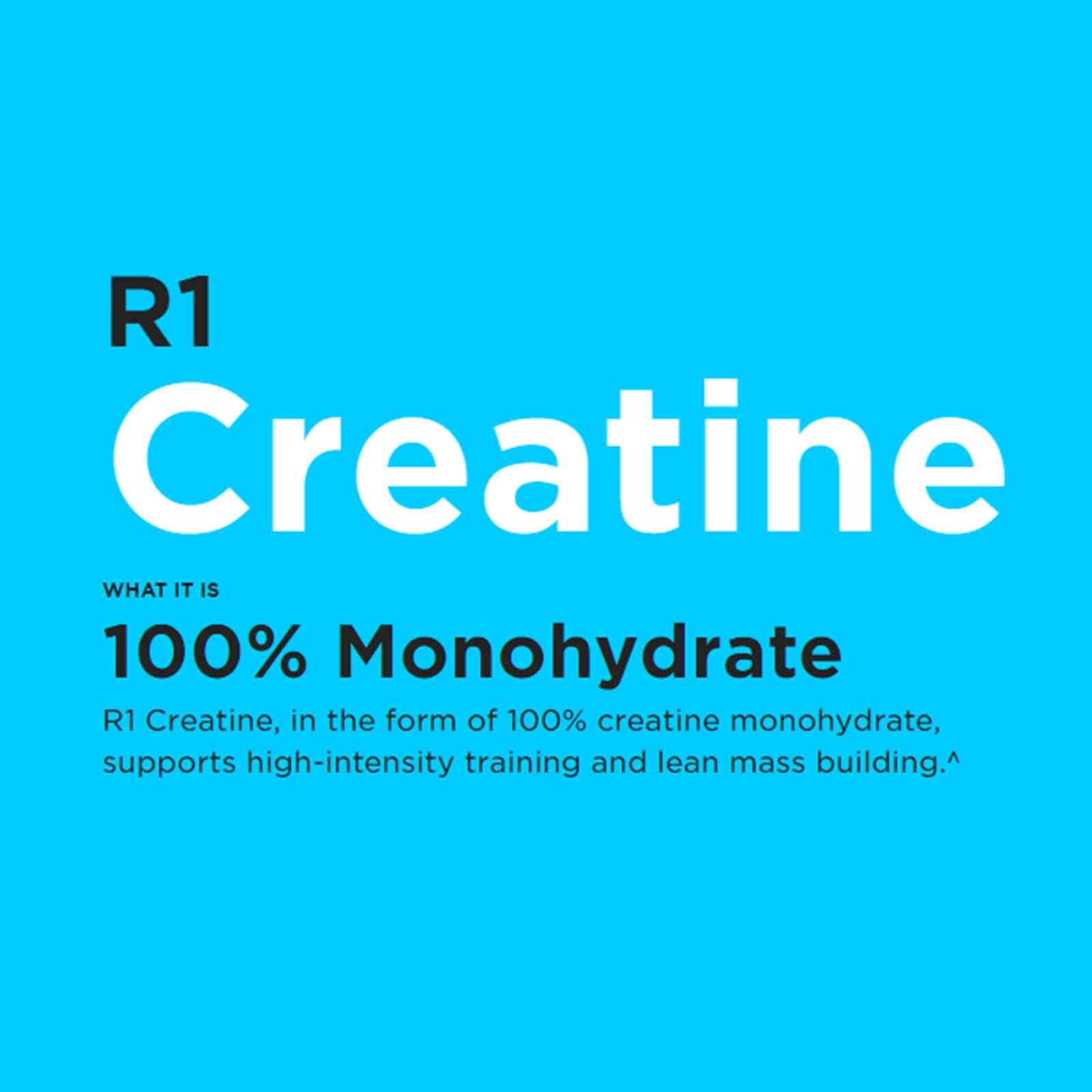 RULE 1 Creatine 30 serv Unflavored 100% Creatine Monohydrate 150g