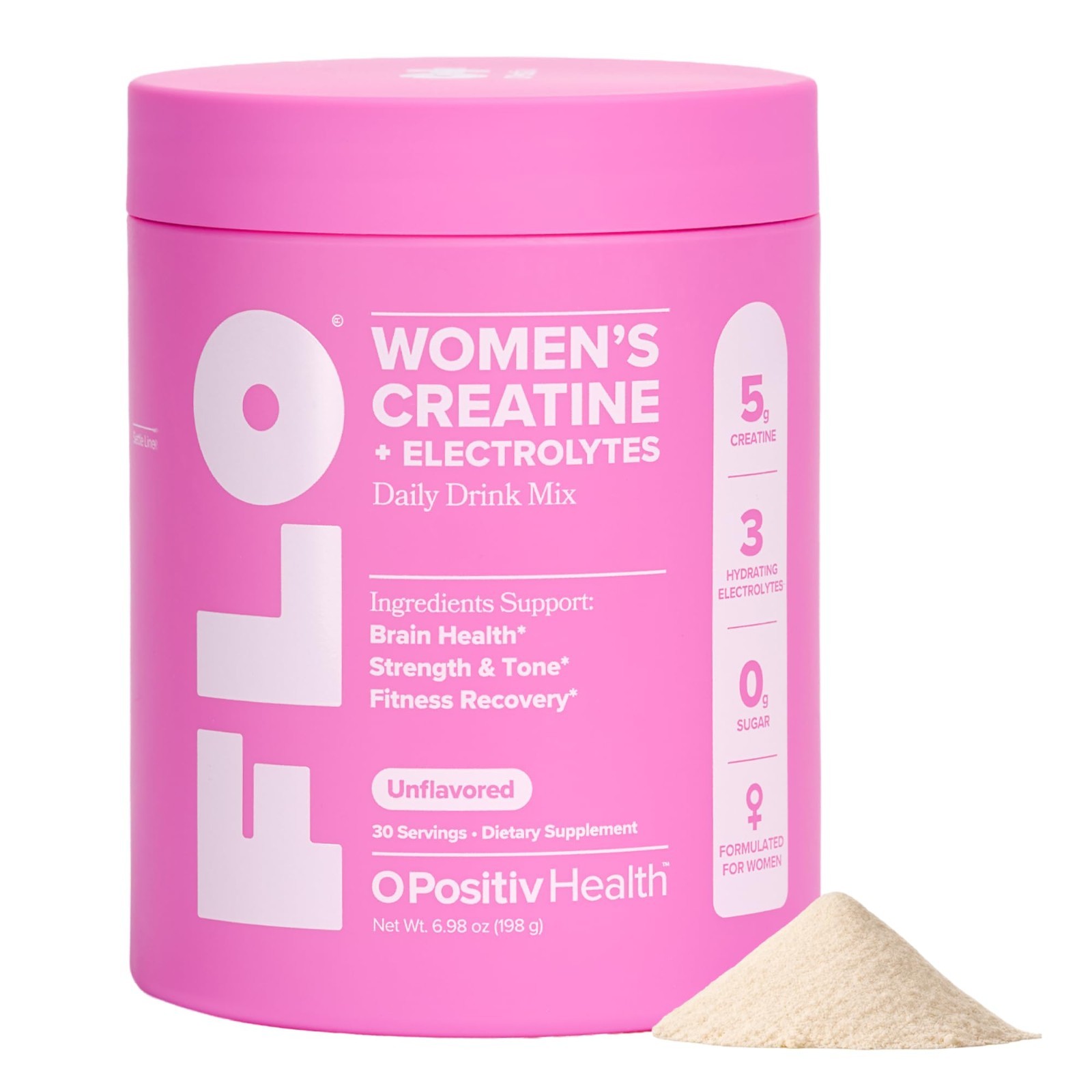 Women’s Creatine + Electrolytes for Strength & Tone – 30 Servings, Fitness Boost