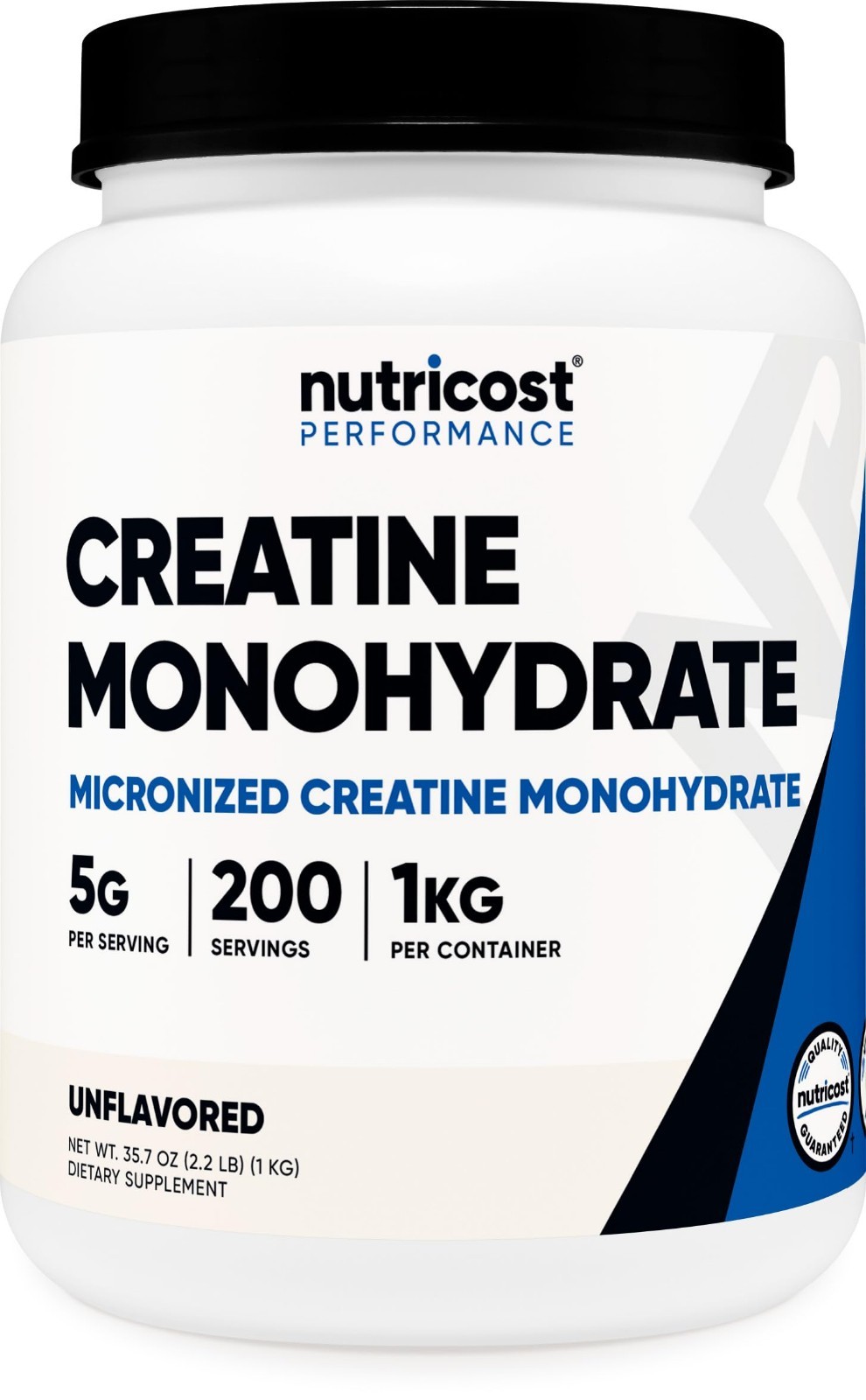 Micronized Creatine Monohydrate Powder 1 KG | Pure Muscle Growth Supplement