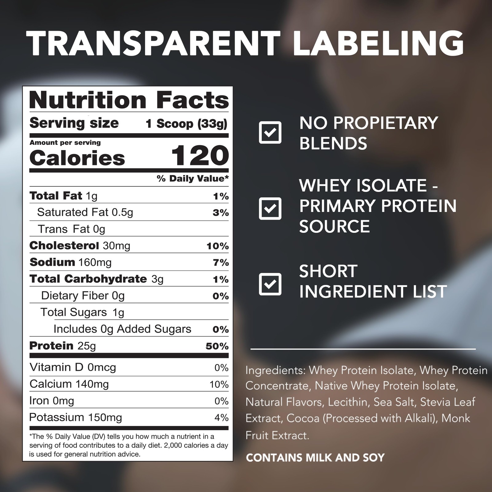 Rival Nutrition Clean Rival Whey Salted Caramel Protein Powder I Whey Isolate