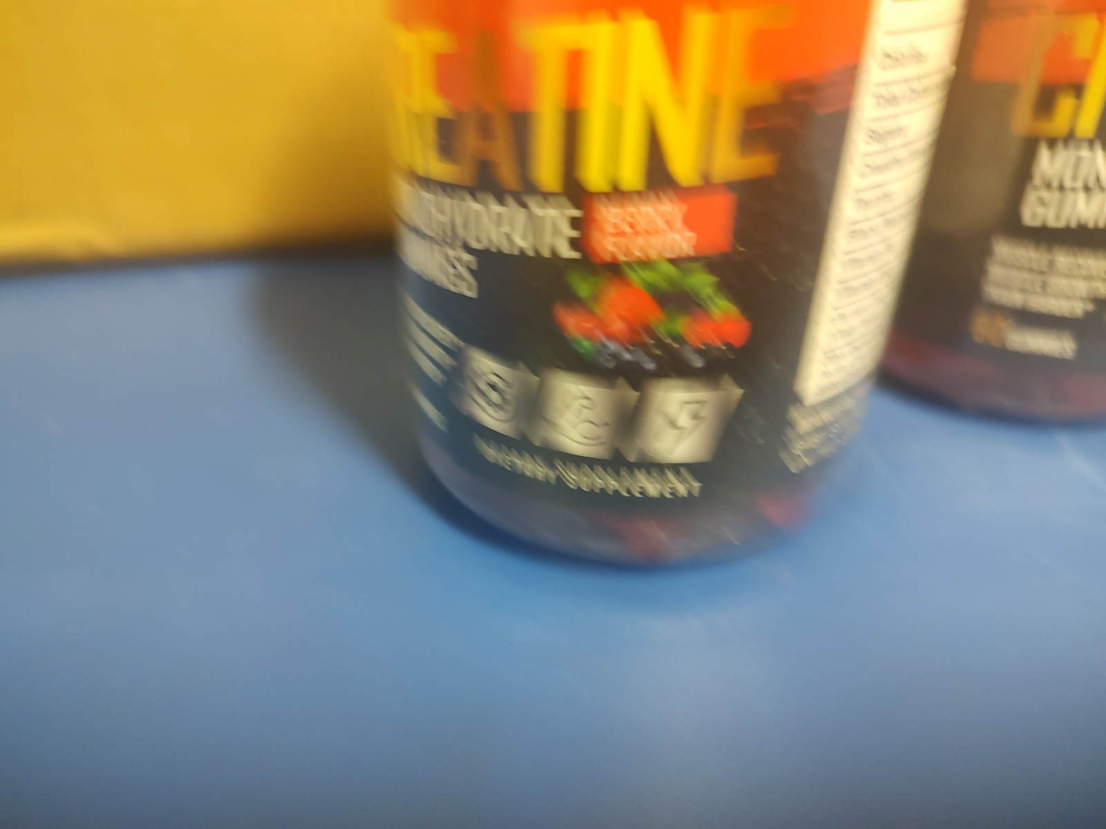 2 Each Mightizen Creatine Monohydrate Gummies Qty 60 Exp 2/27 Sealed