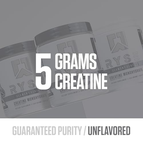 Creatine Monohydrate Powder Unflavored 60 Servings Muscle Builder Strength