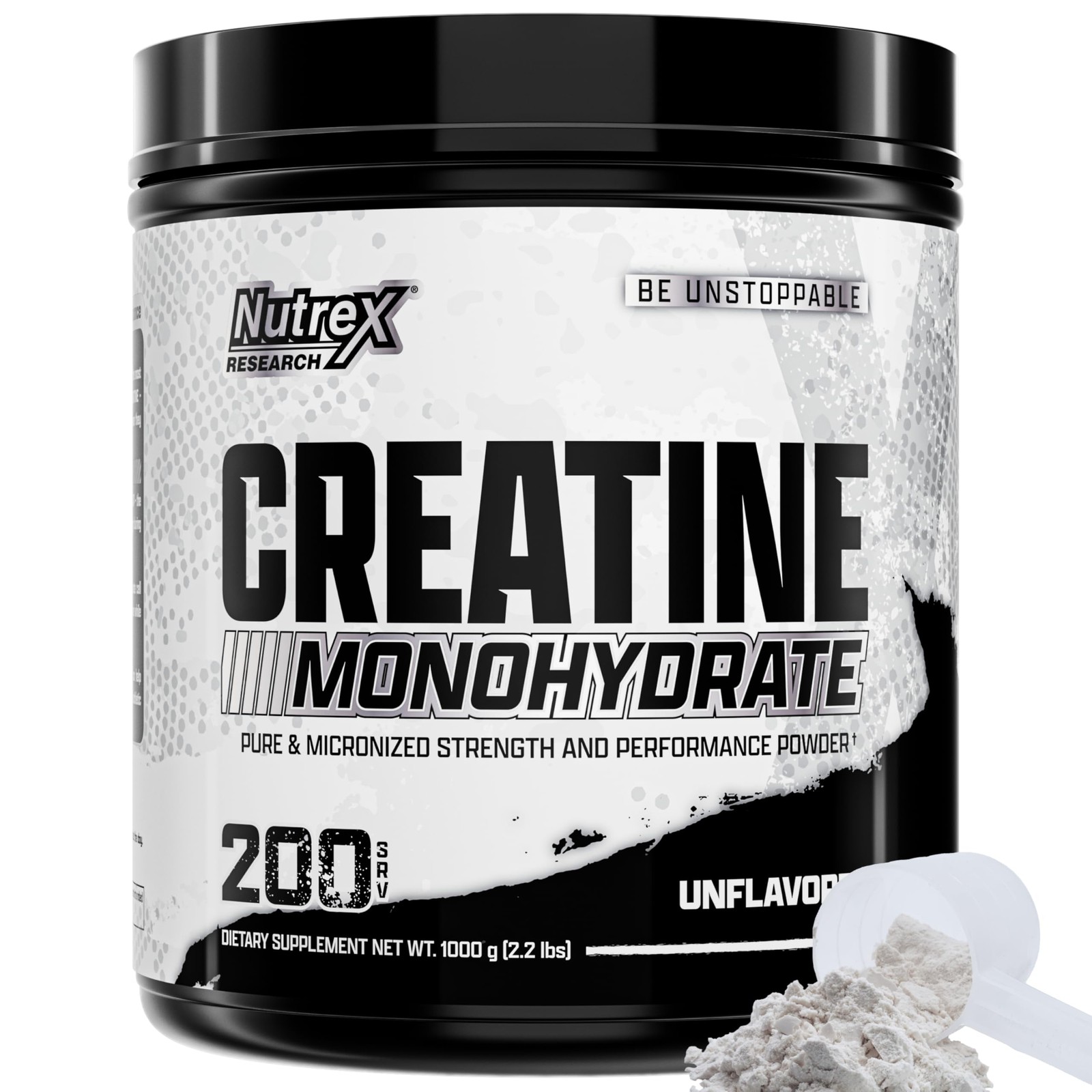 Nutrex Creatine Monohydrate 2.2lb Fuel Mind Muscle Energy Focus Recovery