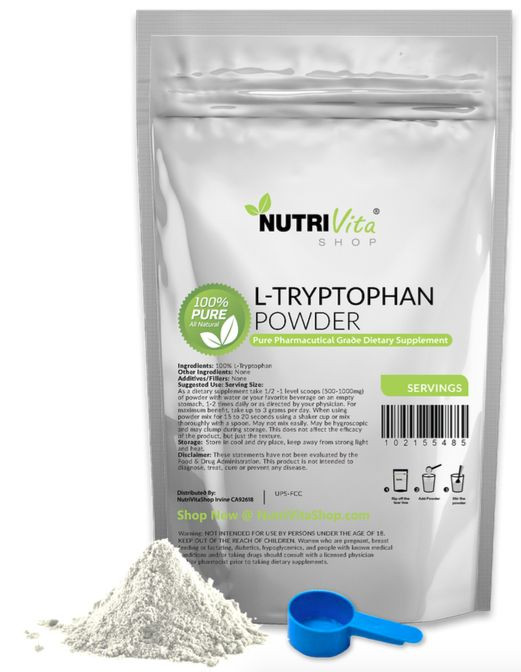 250g (8.8oz) NEW 100% PURE L-TRYPTOPHAN AMINO ACID USP GRADE SLEEP AID DIET