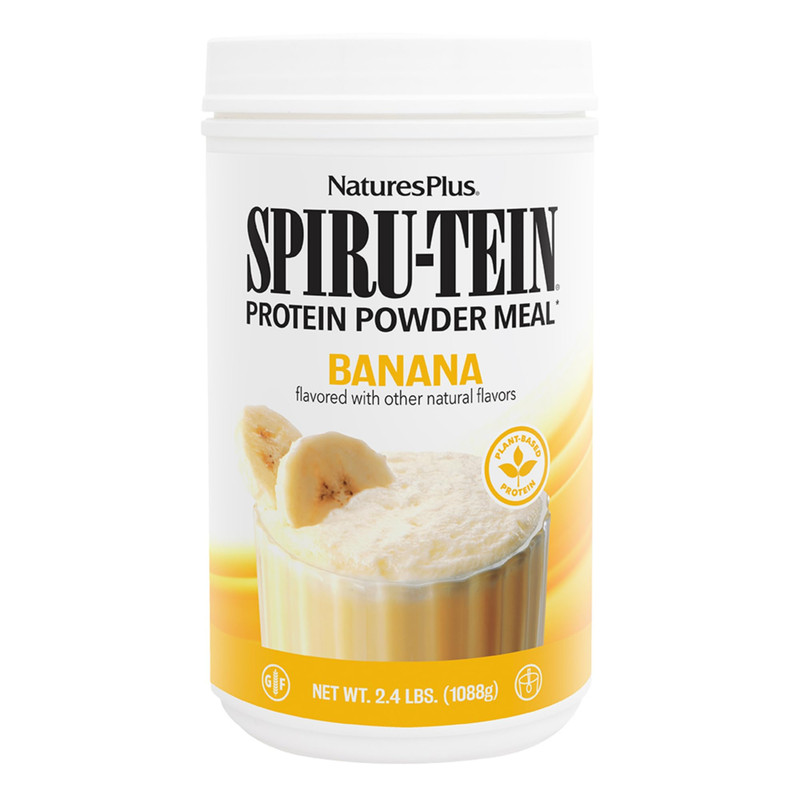 Naturesplus Spiru-Tein Banana – 2.4 Lb Pack Of 2 – Plant-Based Protein Shake –