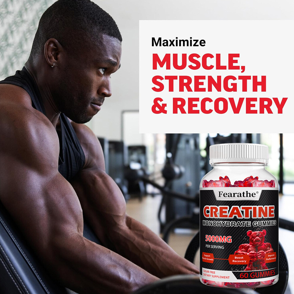 Creatine Monohydrate 5000 mg Promotes muscle growth and recovery