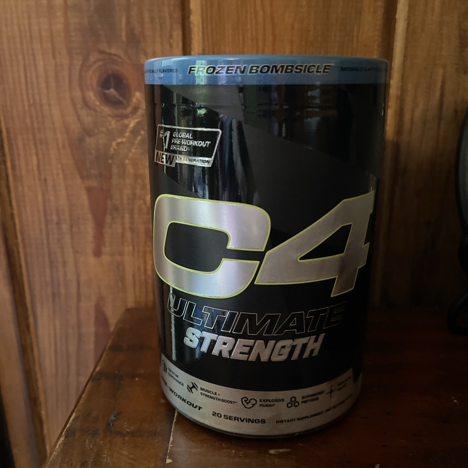 C4 Ultimate Pre-Workout FROZEN BOMBSICLE 14.1 oz Energy Supplement