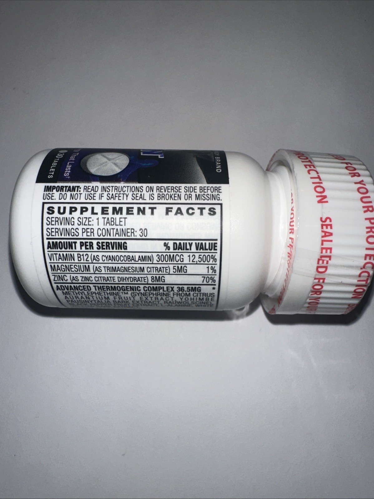 Rapid Action Extreme 2 Way Energy FOCUS MOOD Boost 10 SEALED 30ct Bottles