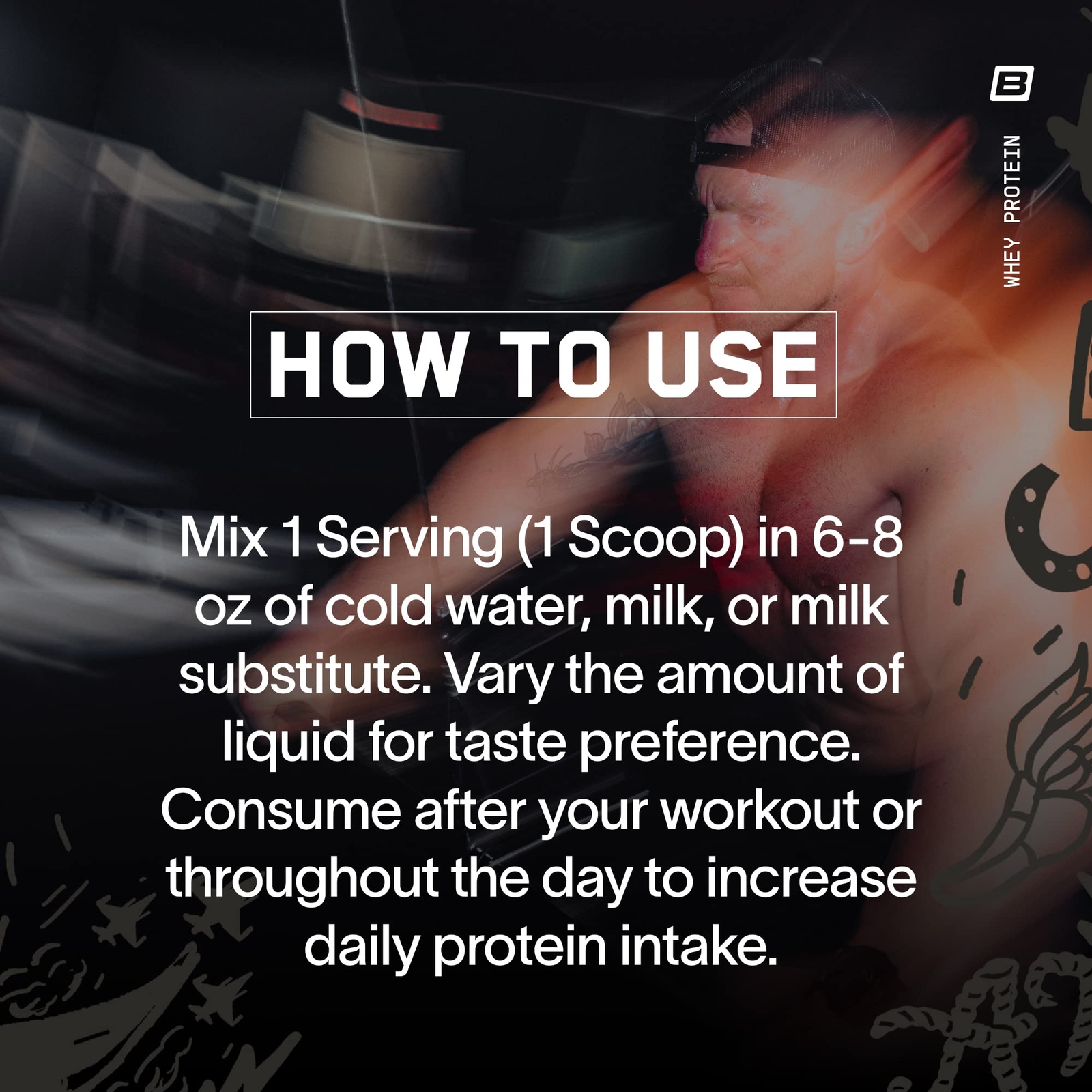 BARE PERFORMANCE NUTRITION BPN Whey Protein + Casein Protein Powder Blend Fud…