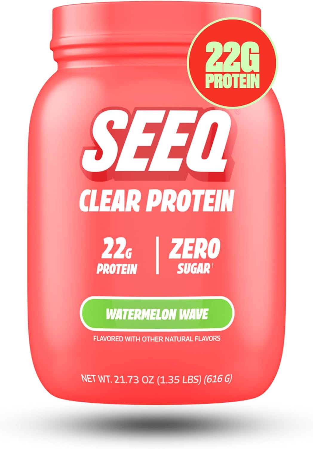Clear Protein Powder – Watermelon Wave – 22 Servings – 22G Clear Whey Protein Is