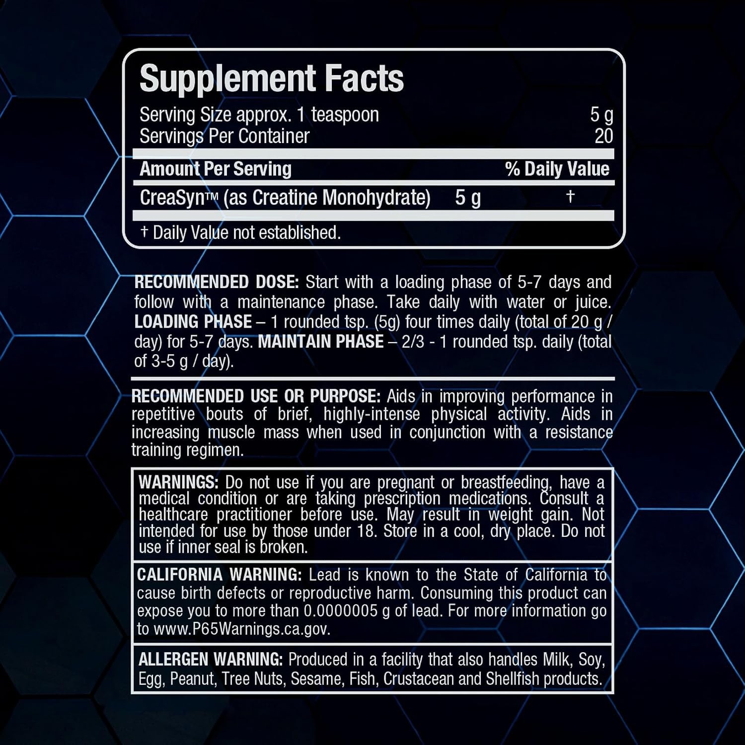 100g Micronized Creatine Monohydrate – Ideal for Muscle Growth & Performance