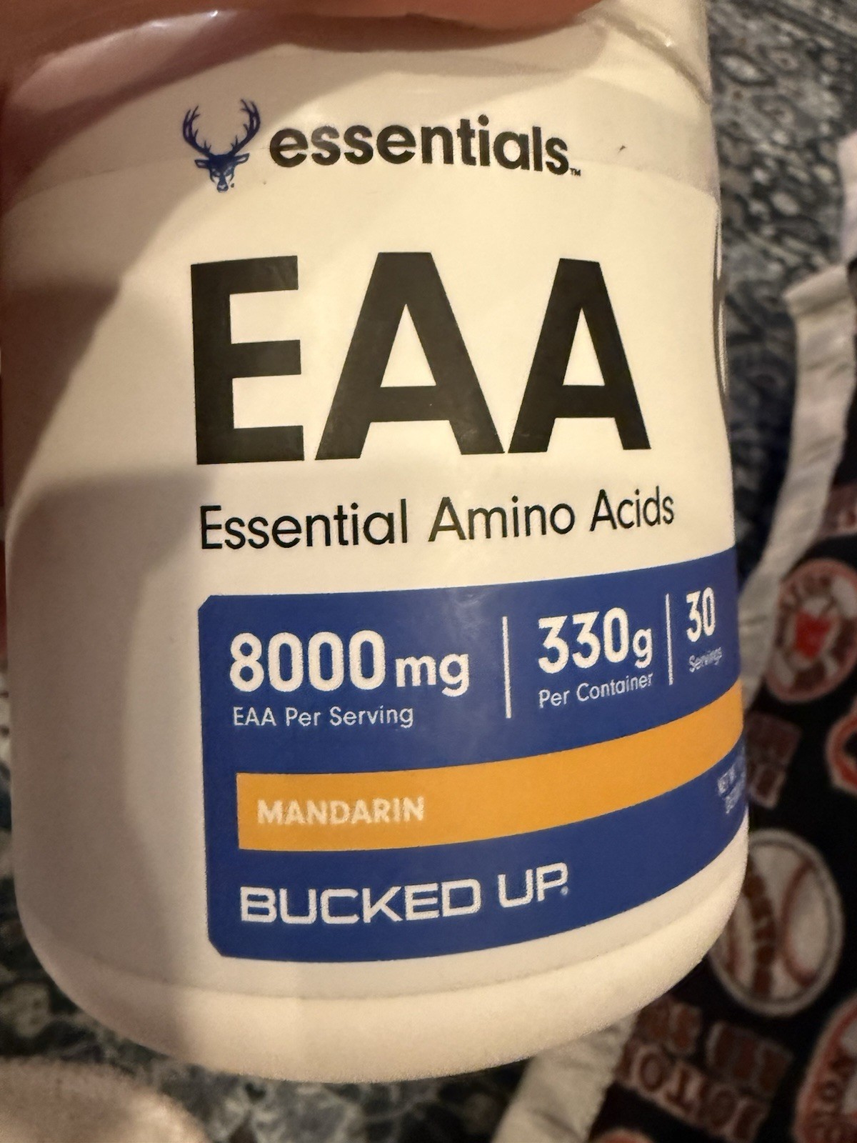 Essential Amino Acids EAA Powder Easy Mix Non-Clumping – Pre- Workout Mandarin