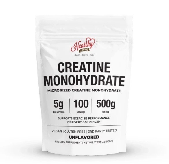 Creatine Monohydrate Micronized Powder 500G – 100 Servings, 5000mg Per Serving