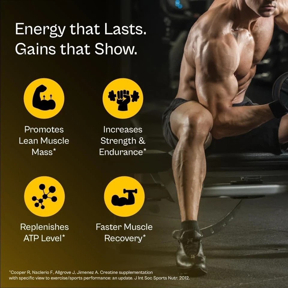 Creatine Monohydrate | 100% Pure | No Additives & Preservatives ( Unflavoured )