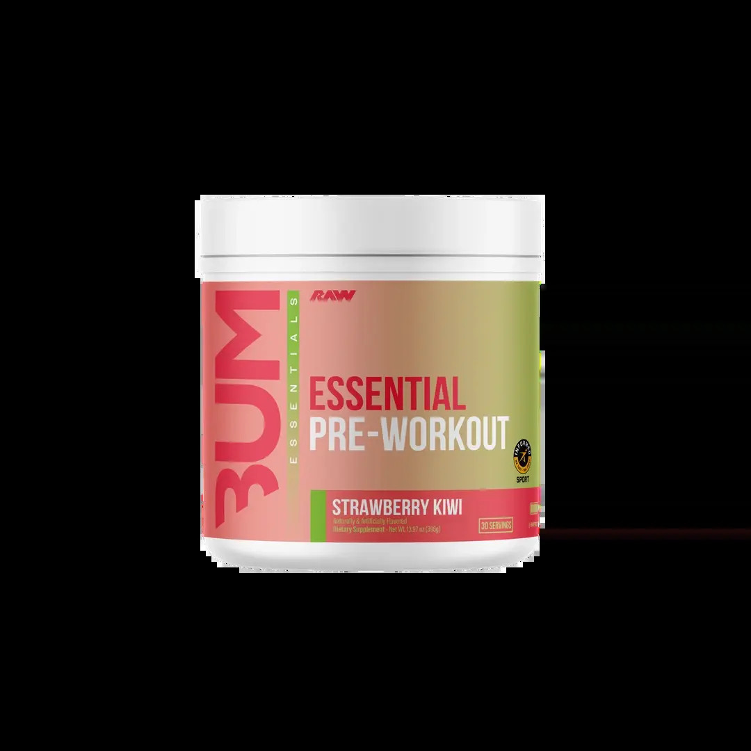 RAW Essential Pre Workout Powder – Energy, Focus & Pump – L-Citrulline, Beta Ala