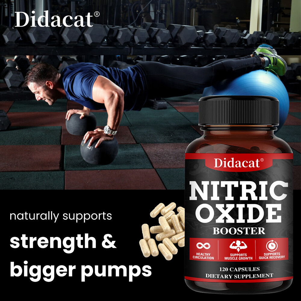 Nitric Oxide Capsules Support healthy Blood Flow,Enhances athletic performance