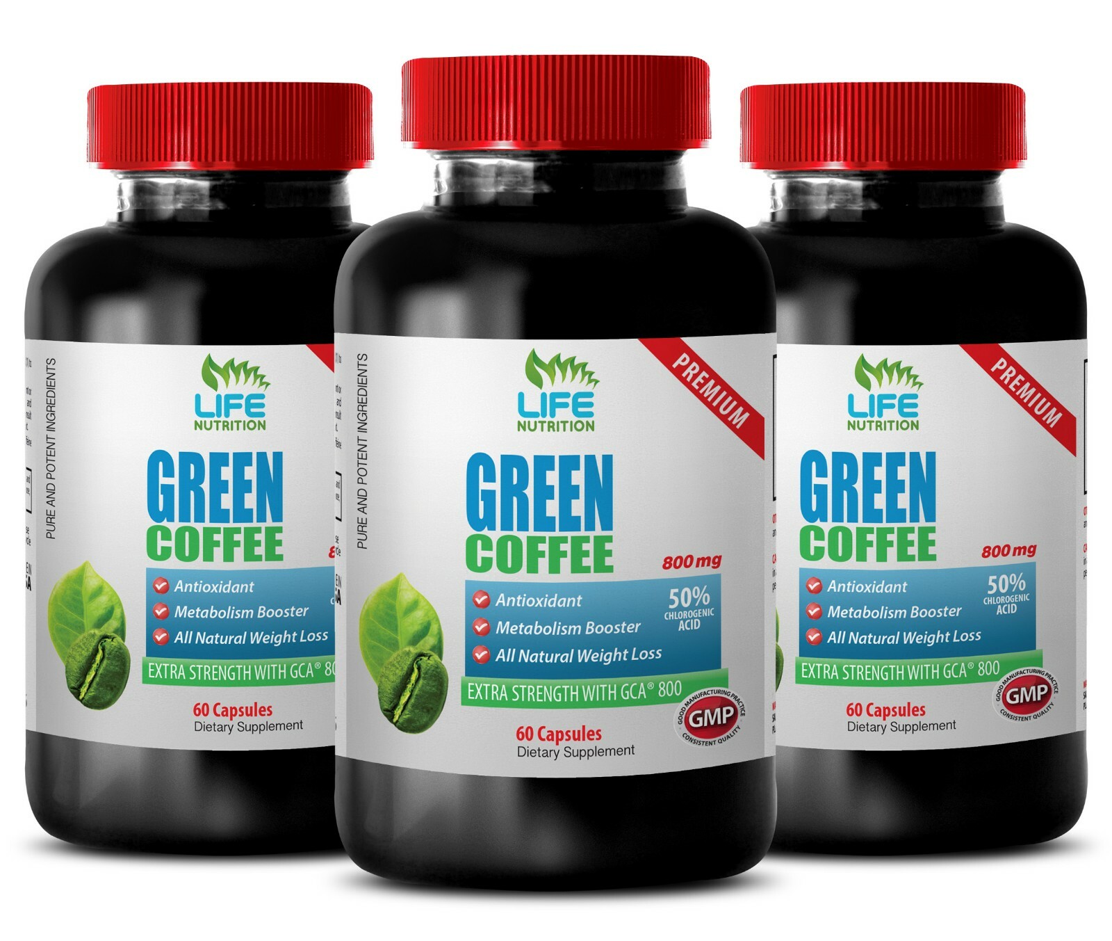 Belly Burner – Green Coffee Extract GCA 800mg – Coffee GCA 3B