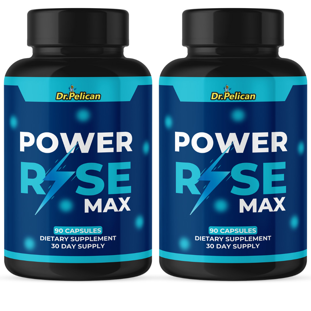 Power Rise Max- Bodybuilding & Men’s Health Support- 2 Bottles- 180 Capsules