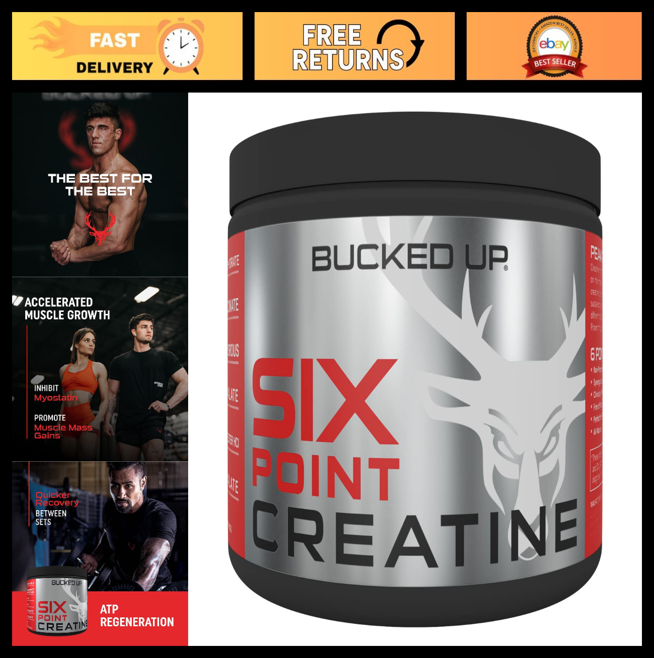 Six Types of Creatine Powder for Men & Women – Boost Muscle Growth & Strength