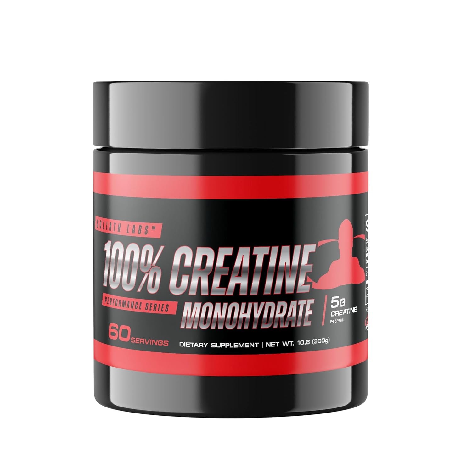 Creatine Monohydrate Powder 300g Micronized Unflavored Pure Supplement