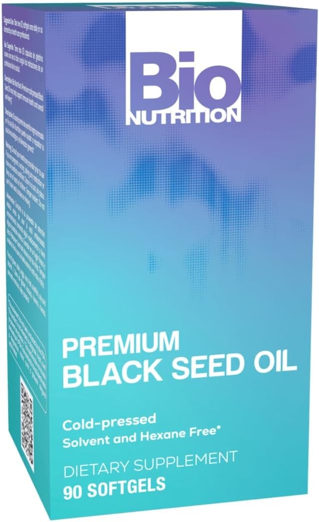 Bio Nutrition Black Seed Oil, 90 Softgels