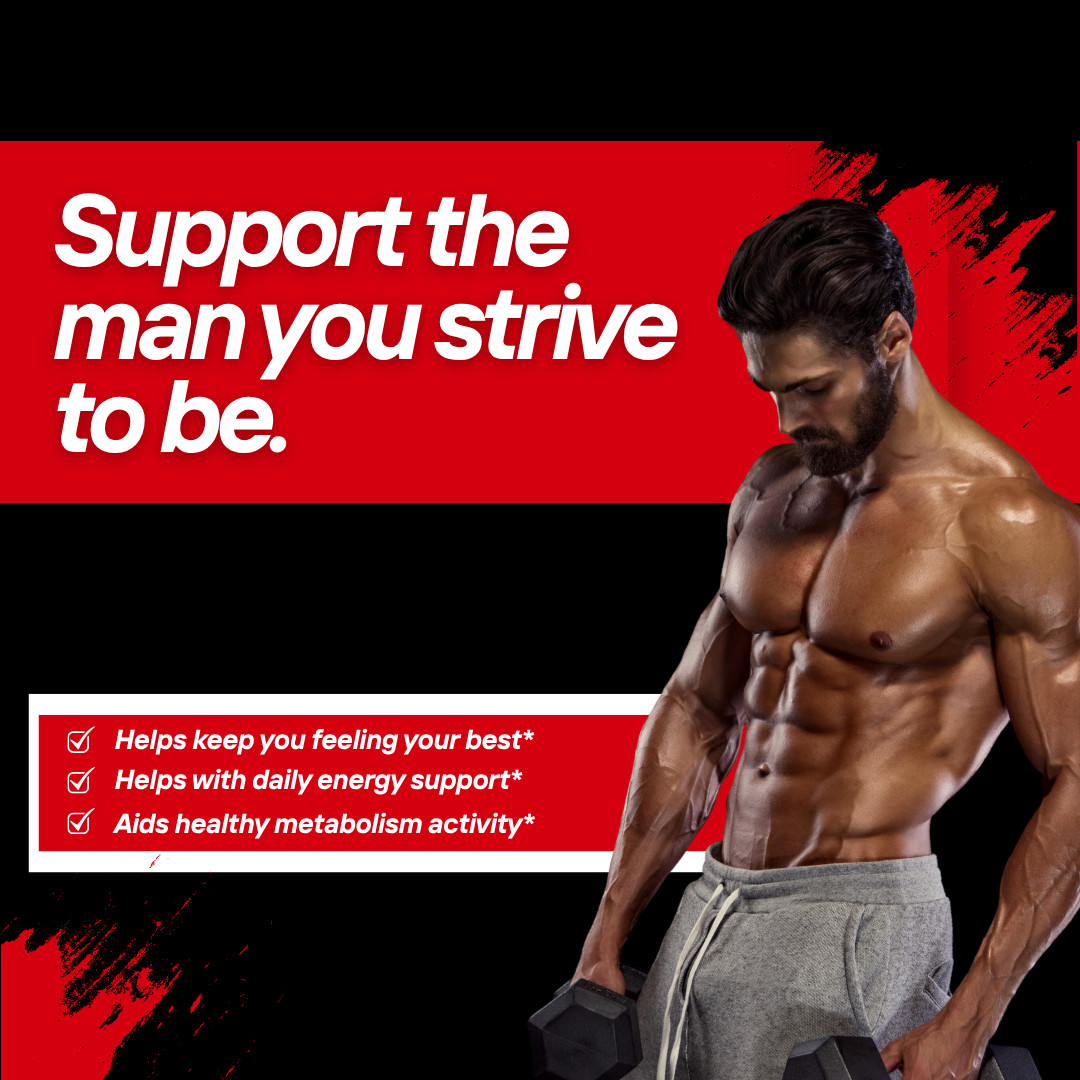 Red Bear- Bodybuilding & Men’s Health Support- 12 Bottles- 1080 Capsules