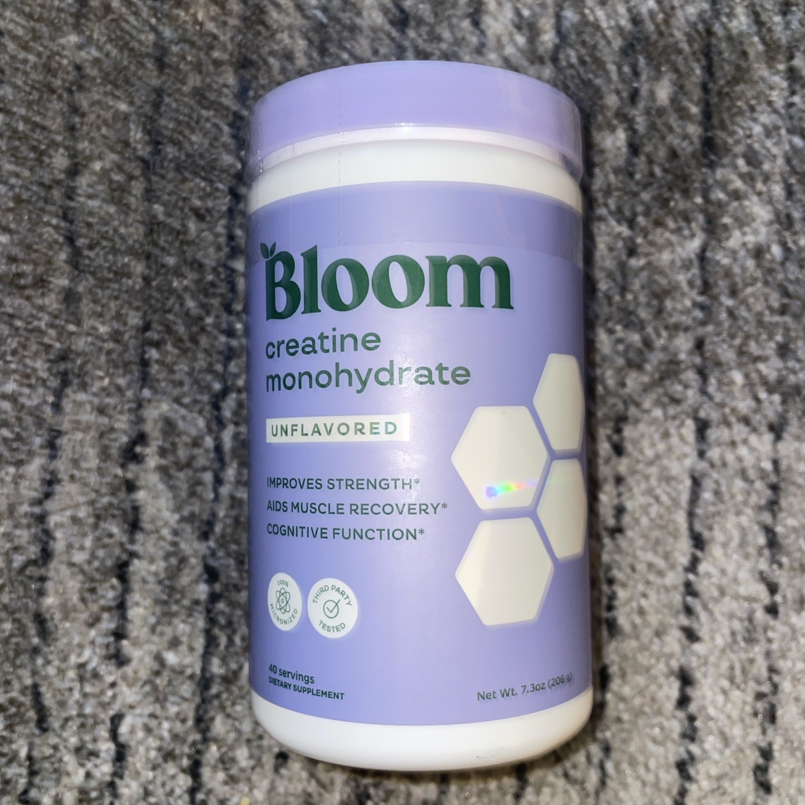 Bloom Nutrition Creatine Monohydrate Unflavored