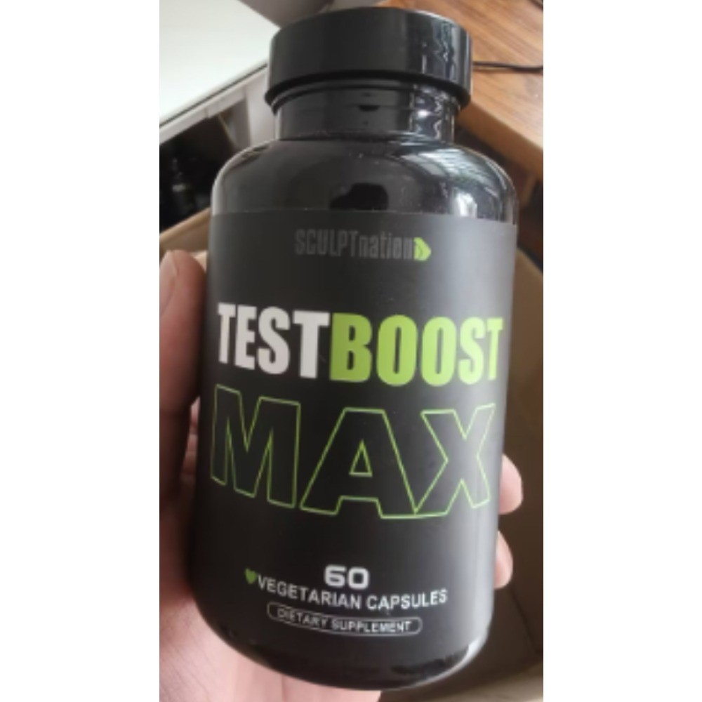 1bottse TEST Sculptnation Max BOOST, Testosterone Build Muscle Men 60 CAPSULES