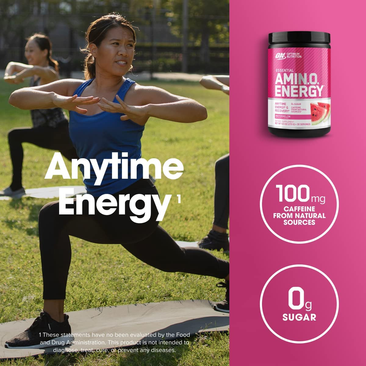 Amino Energy – Pre Workout with Green Tea, BCAA, Amino Acids, Keto Friendly, …