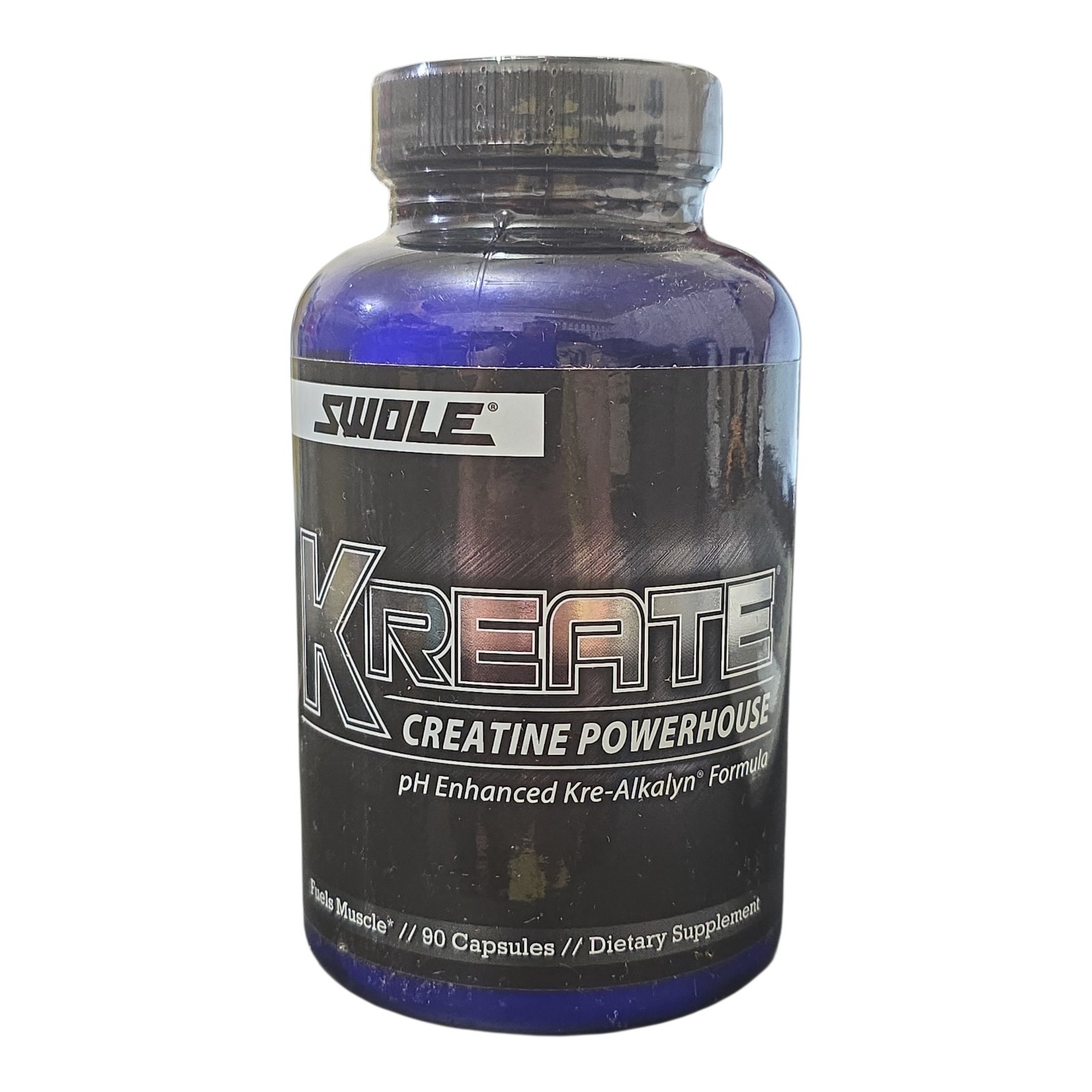 Swole Nutrition Kreate Creatine Powerhouse Kre-Alkalyn 90 Caps
