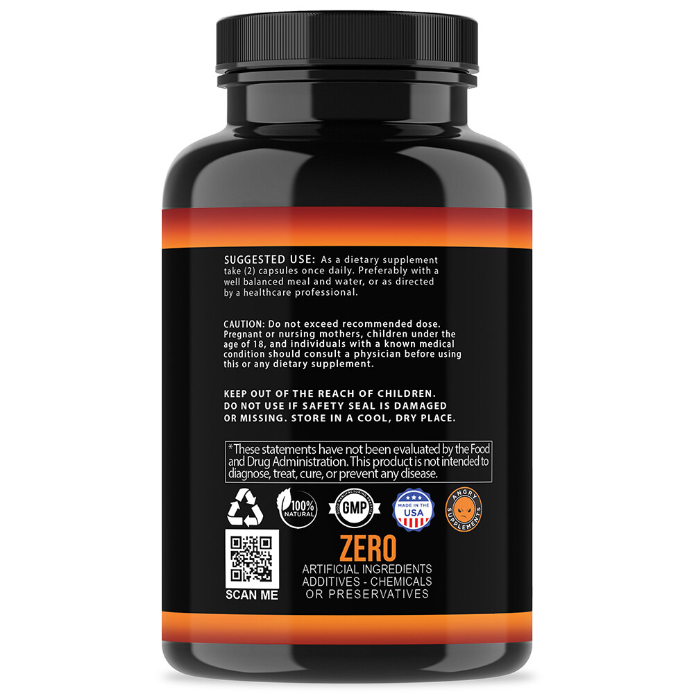 Monster Test Nitric Oxide Pre Workout Booster, Recuperacion, Energia y fuerza