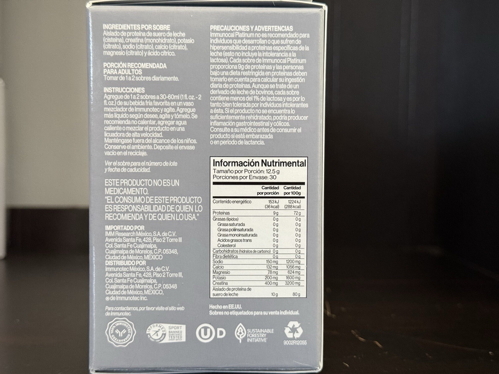 Immunocal PLATINUM, Immune System 60 pouches