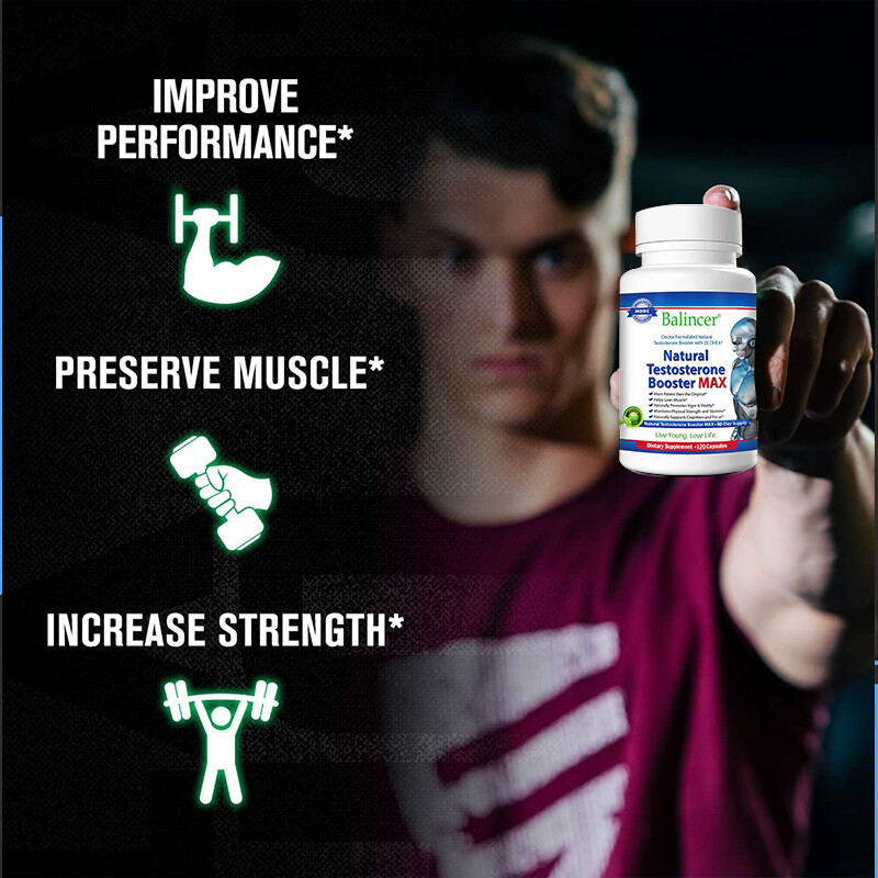 Testosteron Booster Monster Test for Men Testosterona Capsules Muscle Gain – US