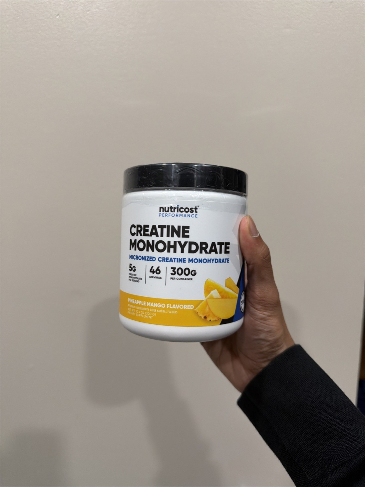 Creatine Monohydrate Powder Pineapple Mango 300 Grams