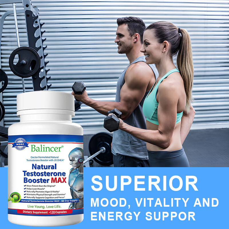 Testosteron Booster Monster Test for Men Testosterona Capsules Muscle Gain – US