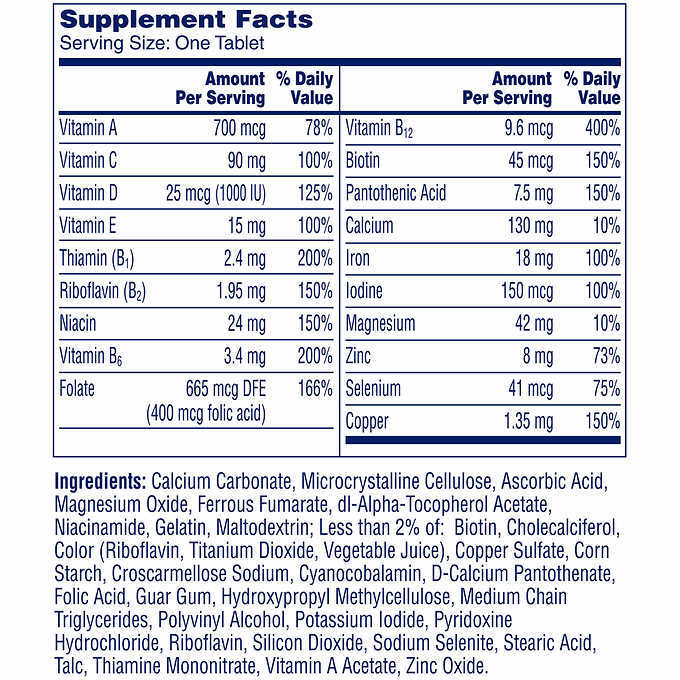 ONE A DAY WOMEN’S MULTIVITAMIN MULTIMINERAL SUPPLEMENT 300 TABLETS