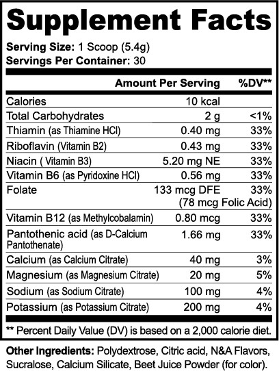 HYPECO HypeDration Lychee Berry Electrolyte Powder Keto Hydration Low Sugar