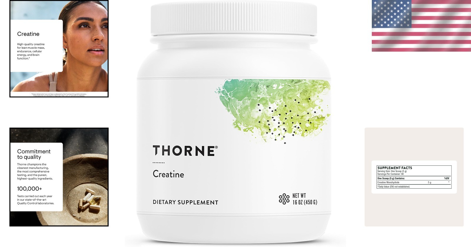 Micronized Creatine Monohydrate Powder – NSF Certified for Sport – 90 Servings