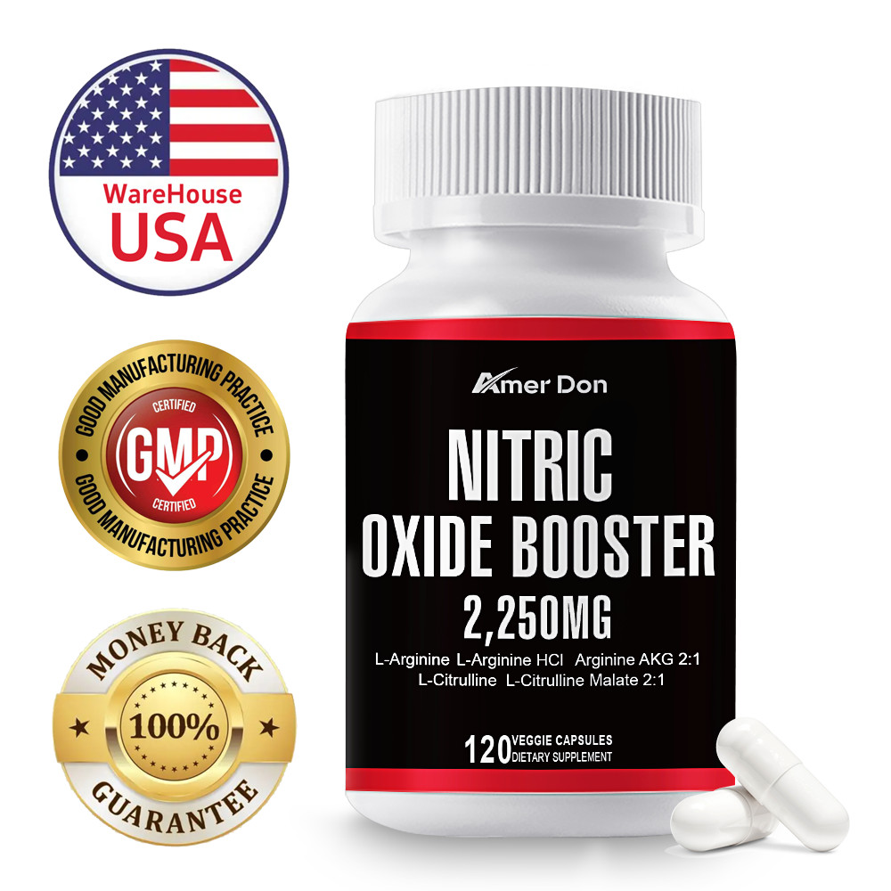 Nitric Oxide & Circulation Boost | L-Arginine, L-Citrulline, Extra Strength