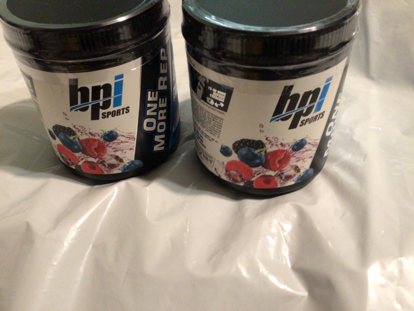 2-packs BPI Sports ONE MORE REP -BERRY SPLASH Legendary 1.M.R Perform -EXP: 5/27