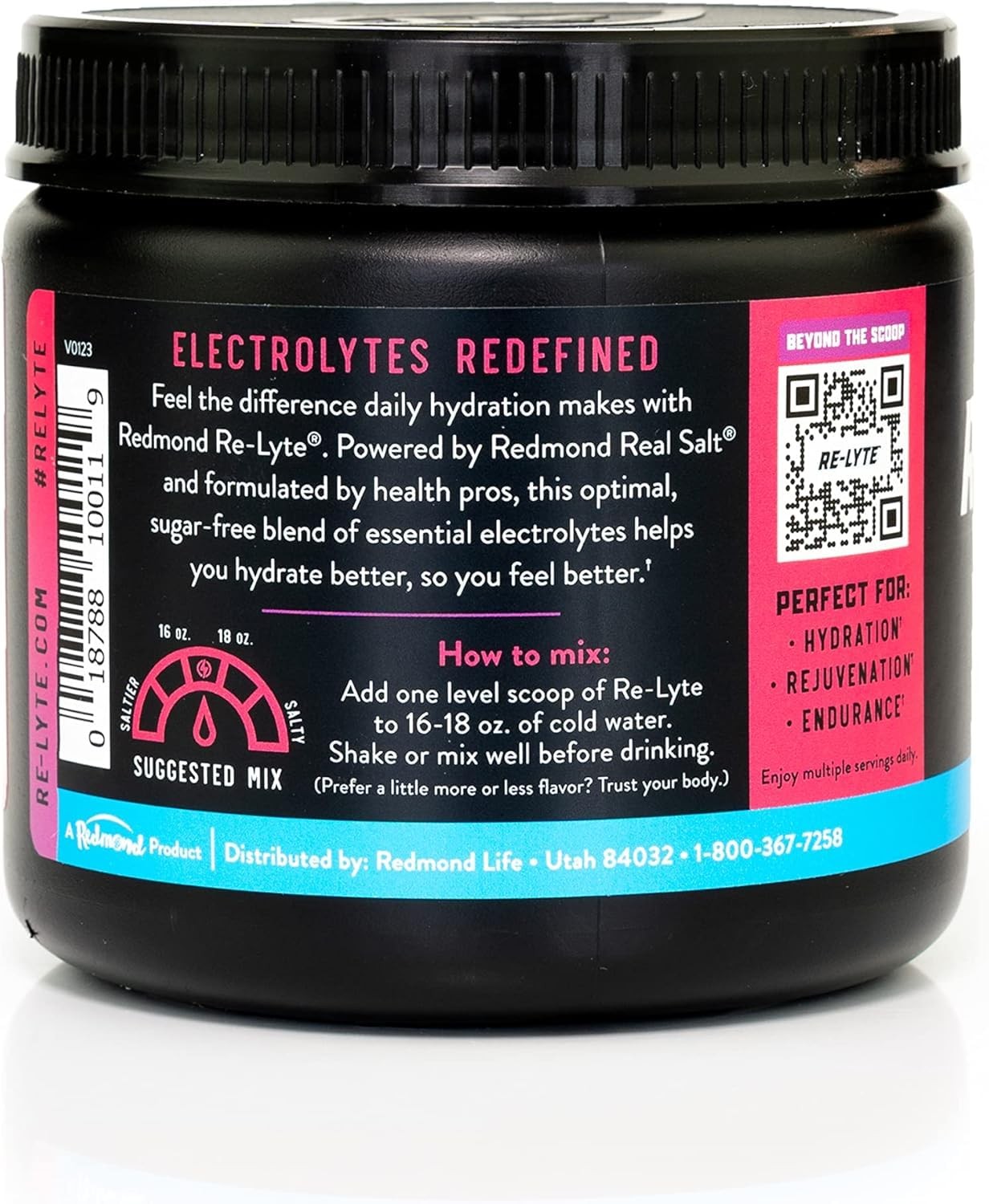 Hydration Drink Mix Electrolyte Supplement Re Lyte dietary capsules