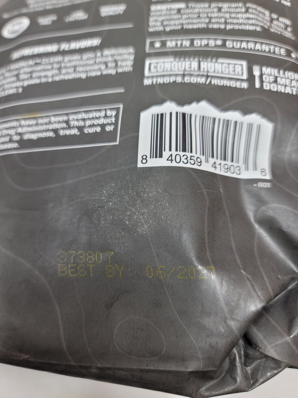 MTN OPS Magnum Clear 100% Whey Protein Isolate 23g Per Serving