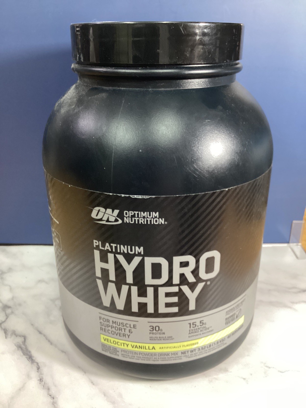 Platinum Hydro Whey®, Velocity Vanilla, 3.52 lb (1.6 kg)